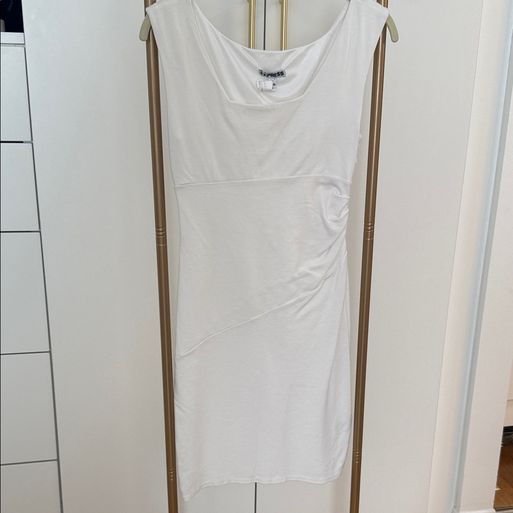 Express Ivory Sleeveless Top
